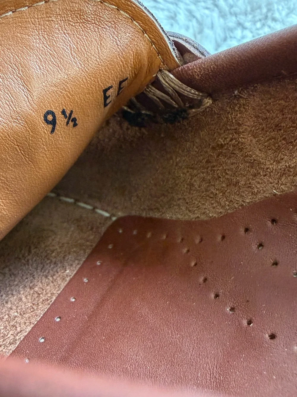 $795 Salvatore Ferragamo Brown Leather Strap Slip-On Moccasin Loafers 9.5 10